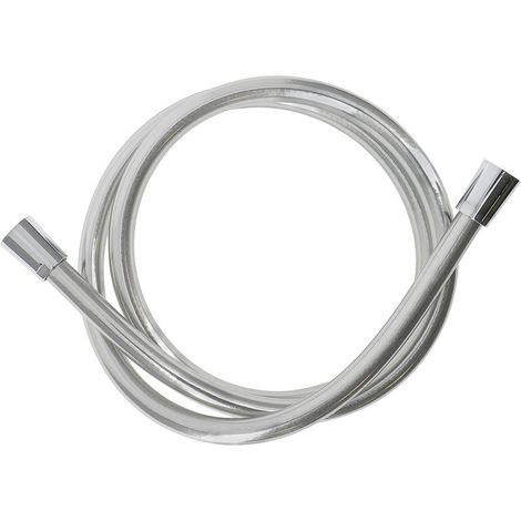 Flexible de douche 200 cm PVC métallisé écrou tournant anti-torsion - THEWA AGH34FLL