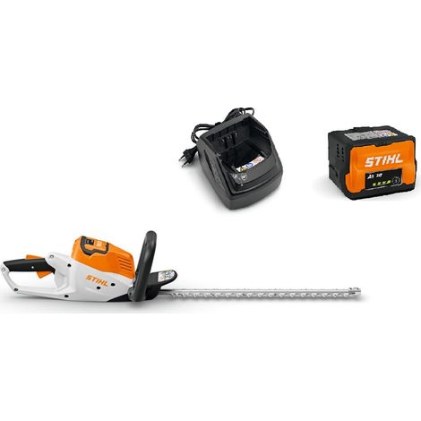 STIHL Taille-haies sans fil HSA 50, Set avec AK 10 et AL 101