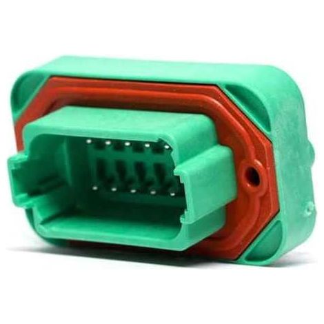 Connecteur Series DT13 Female 12 Voies PCB 90° Vert (1/2)