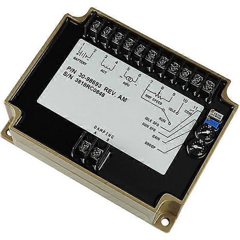 Carte de régulation de vitesse 3098693 Pièces de groupe électrogène Régulateur Module de régulation (1/5)