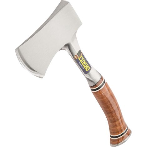 Estwing E14A Sportsman's Axe with Leather Grip, 3-1/4""/83mm