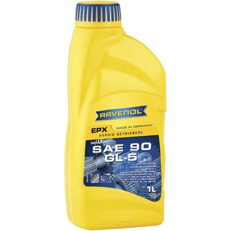 Huile RAVENOL EPX 90 1L GL5/ MAN 342 TYPE M-1/ MB 235.0/ MINÉRALE