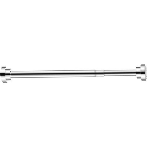 Tringle télescopique sans perforation pour séchage de vêtements, tringle à rideau de douche, tringle à rideau, tringle de support pour garde-robe (1/5)