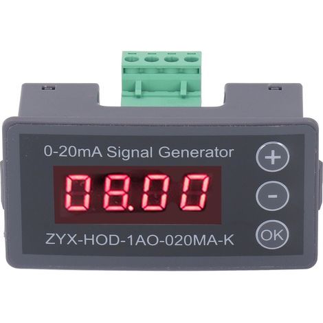 0-20 mA Stromsignalgenerator, 1-Kanal-Digitalanzeige für Prüfzwecke (1/5)