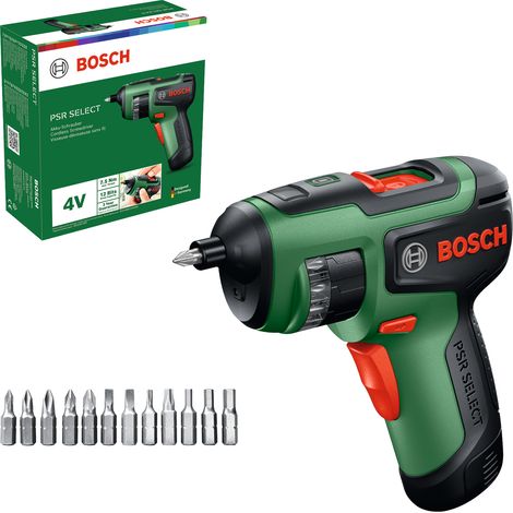 Bosch Cordless Screwdriver PSR SELECT 0603977100