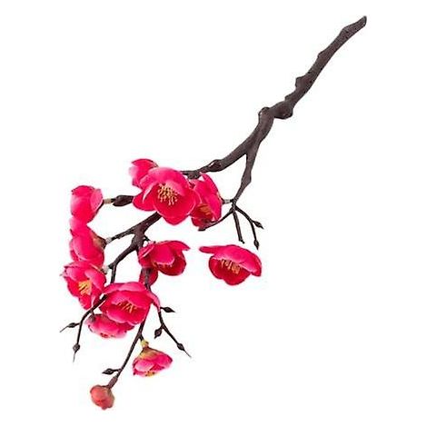 Fleurs artificielles colorées à plusieurs branches, magnifiques, pour la décoration intérieure. Fournitures factices.rose rouge (1/5)