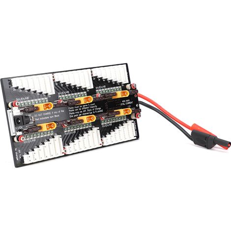40A PL8 PL6 MPA Ladeplatine für 2S 3S 4S 5S 6S 7S 8S Akkus, Ladegerät, schwarz (1/5)