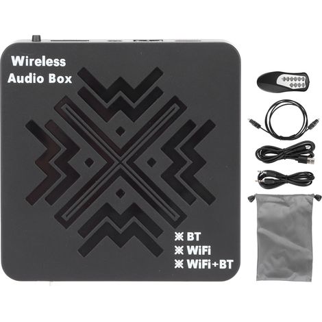 Kabelloser Bluetooth-HiFi-Digital-Audio-Empfänger, 3,5-mm-AUX-Ausgang, verlustfreier Musikplayer für Heimstereoanlagen