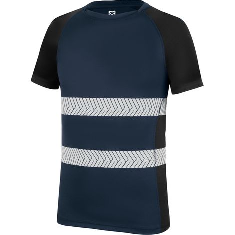 Tee-shirt de travail Dry Tech Würth MODYF marine/noir M (1/5)