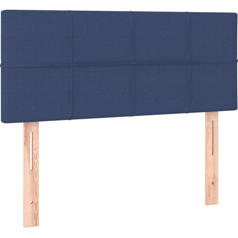 Maison Exclusive - Tête de lit Bleu 100x5x78/88 cm Tissu