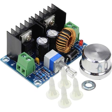 XL4016 DC-DC 4-40V à 1.25-36V Module d’alimentation convertisseur abaisseur XL4016E1 PWM Carte abaisseuse réglable 8A 200W (1/5)