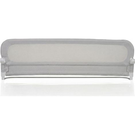 Barrière rabattable de lit enfant 200 cm, hauteur réglable 3 niveaux, sécurité anti-chute pour matelas 10-28 cm (1/3)