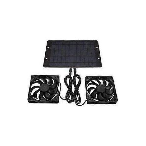 Ventilateur d'extraction solaire 6 pouces, extracteur d'air alimenté par panneau solaire (1/5)