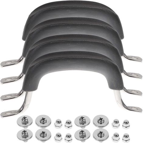 Lot de 4 poignées de couvercles de casseroles en acier inoxydable (1/5)