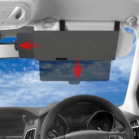 Sonnenblendenverlängerung fürs Auto – 31 x 13 cm – Blendschutz-Sonnenblende – Schutz vor Blendung (1/5)