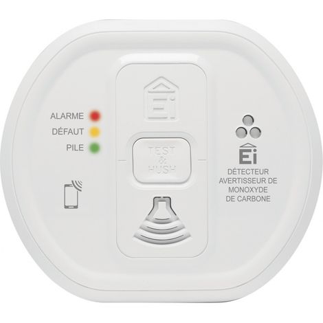 Ei Electronics Ei208W (DAACO) - Detector de monóxido de carbono NF 10 años
