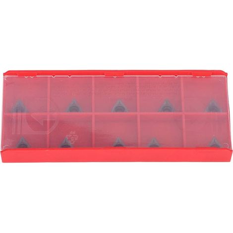 Lame d'insertion de tournage en carbure monobloc indexable de tour CNC para el tratamiento del acero inoxidable TCMT110204 VP15TF (1/5)