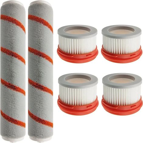 6-teiliges Filterpatronen- und Walzenbürsten-Zubehörset für Dreame V9/v10 (1/4)