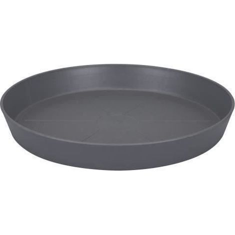 ELHO Soucoupe ronde Loft Urban - Ø 30 cm - Gris anthracite