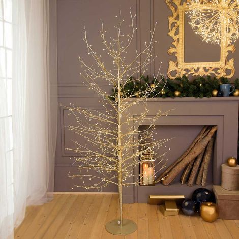 Lotti Albero Natale Lotti 76310 Tiglio Con 784 Microled Champagne (1/5)