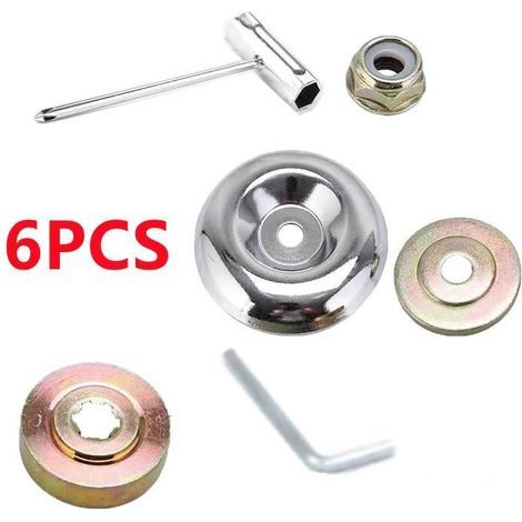 Brush Cutter Garden Accessories, Compatible with Stihl Fs120 Fs130 Fs200R Fs250 Fs55 Parts, 6-Piece Set (1/4)