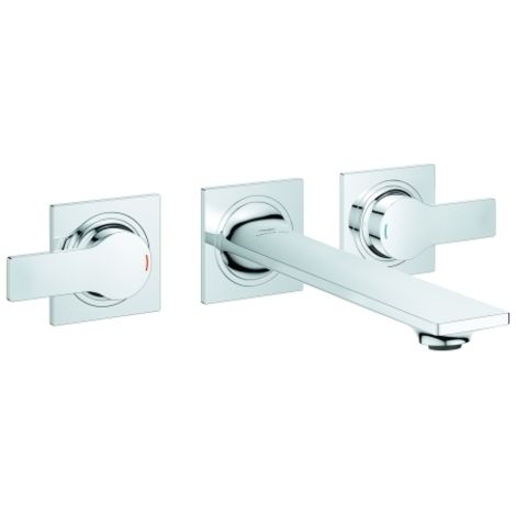 Grohe Allure Mélangeur Lavabo 3 trous Taille M Chrome, 20193002 (1/2)