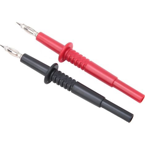 Lot de 2 sondes de test à fiche banane 4 mm P5011 pour multimètre (1/5)