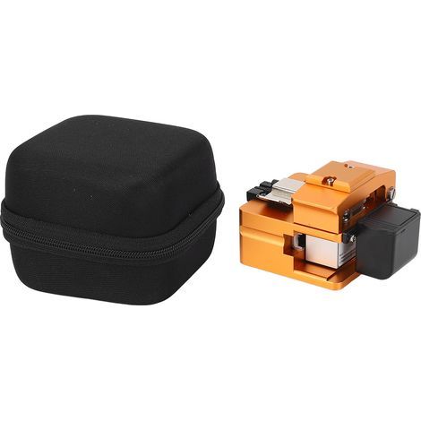 Fibre Optic Cutter High Precision Optical Fibre Cleaver avec fonctionnalité Automatique de Retour de Lame, Angles Stables, Matériaux Experts et Stockage Pratique pour une (1/5)