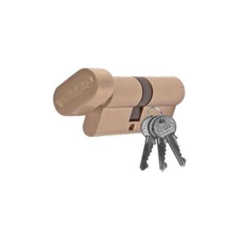 Insert de latón Sparta WK de WA, modelo 451 Gerda E1 40/Uso con botón, ideal para cerraduras de alta seguridad, alta resistencia, durabilidad superior y protección avanzada contra robos.