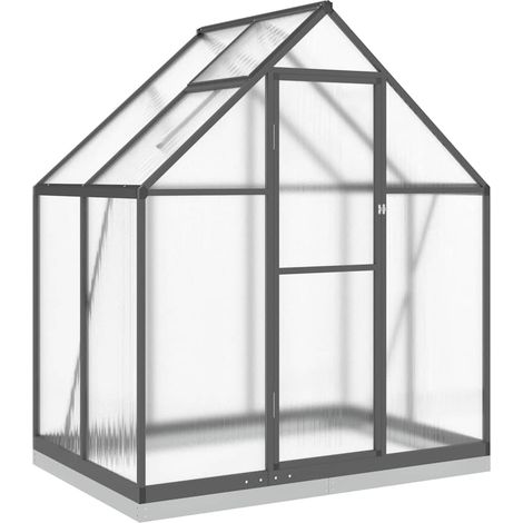 Maison Exclusive - Telaio Serra con Base Antracite 169x114x202 cm in Alluminio (1/5)