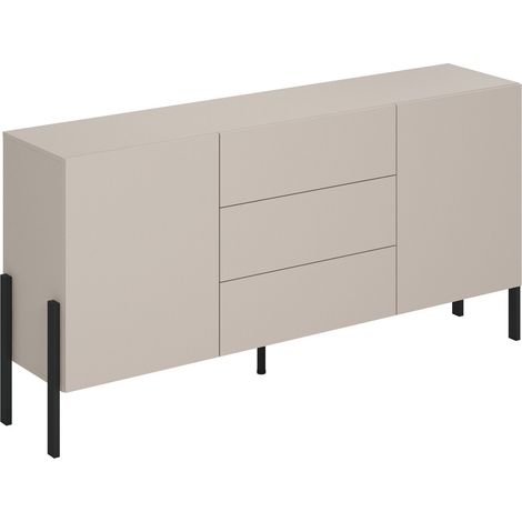 Cómoda Etsore 101, Cachemira, Con cajones y puertas, Número de cajones: 0, 90x184x40cm (1/5)