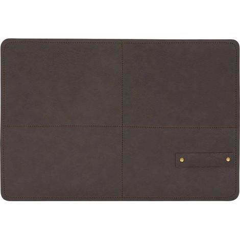 Set de Table Rectangulaire "Glenn" 30x45cm Chocolat (1/5)