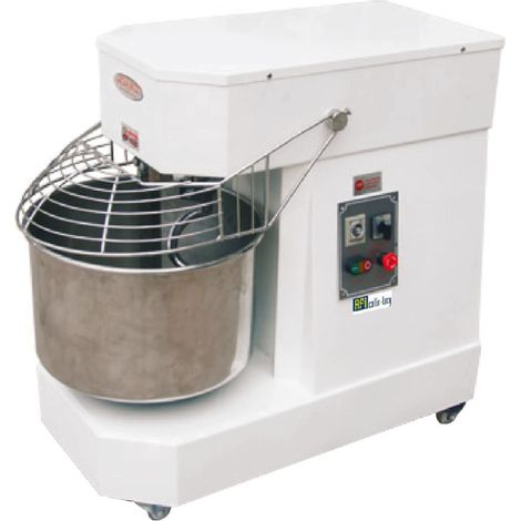 Pétrin pizzas - tête et bol fixes - 20 l - 2 vitesses - 400 v - AFI COLLIN-LUCY