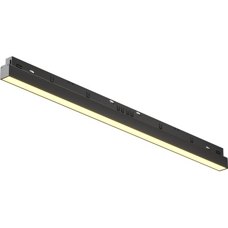Lampada binario lineare LED nera 24W 2700K Maytoni (1/2)