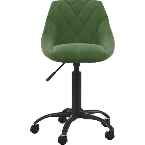 Maison Exclusive - Bürostuhl Dunkelgrün Samt (1/5)