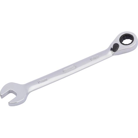 Draper 51973 Draper HI-TORQ Metric Reversible Ratcheting Combination Spanner, 10mm (1/5)
