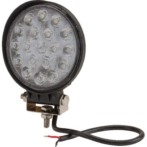 Luz de trabajo LED 36 W 2850 lm redonda 10-30 V di谩metro 113,9 mm proyector 18 LED'UNIVERSAL 36W LA10046 (1/5)
