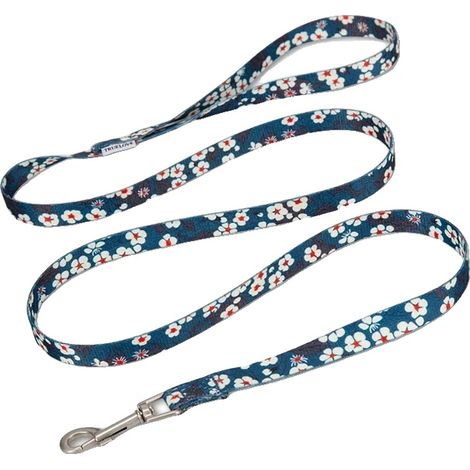 Correa para mascotas, material ligero, compatibilidad versátil, azul Sajonia, talla única. (1/2)