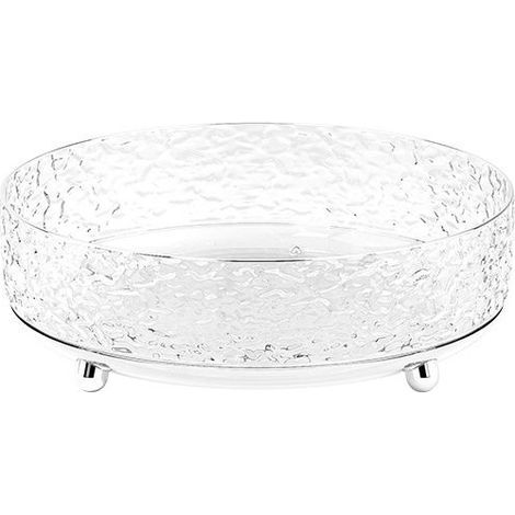 Boîte de rangement cosmétique rotative pour salle de bain, bureau ou table de chevet, support tournant pour produits de soin et accessoires de maquillage (1/4)