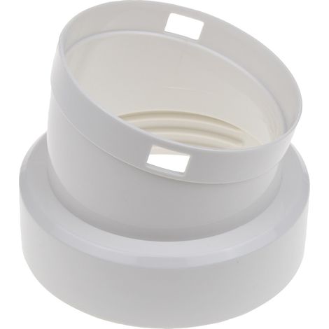 Delonghi - adaptateur pour raccord de climatisation ø150 blanc -