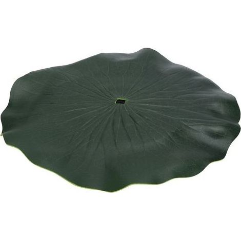 Plateau flottant en feuille de Lotus pour arroser la piscine de jardin de pompe à eau de fontaine solaire (1/5)