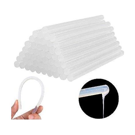 12pcs Bâtons de Colle Chaude Transparents100 x 7 mm, Bâton de Colle Transparents Universels pour Pistolet à Colle Chaude (1/5)