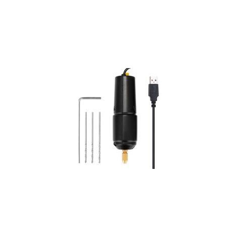 Z-U36 Mini Perceuse Électrique USB Epoxy Perle Plane Perforateur 5V Perceuse Électrique Petite Meuleuse Électrique (1/5)