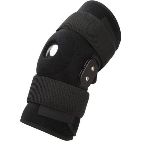 Reinforced Patella and Ligament Knee Brace, Flexible Internal Stabilizers, Open Patella, Firm Support YS002 (1/4)