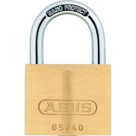 Ketten 40 mm Messing massiv Blist - Abus