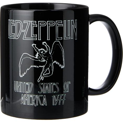 MGB26399 Led Zeppelin (Icarus) Tasse à café noire, en céramique, 325 ml (1/5)