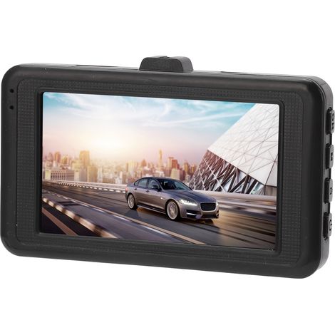 Caméra de Voiture 3 en 1 LCD, DVR HD 120° Grand Angle, Détection de Mouvement, Enregistreur Vidéo USB Rechargeable pour Auto (1/5)