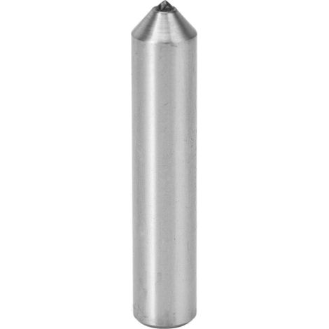 Outil de dressage diamanté de 10 mm, meule à un seul point, conique, 0,4 carat, avec tige en acier au carbone