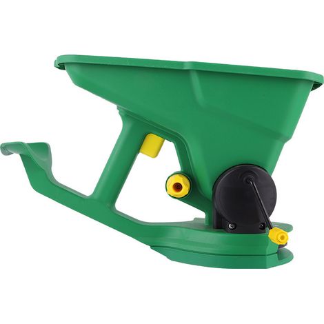 Épandeur à main pour graines et engrais, distributeur manuel pour jardin et pelouse (1/5)