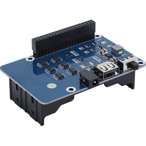 Module d'Alimentation UPS 5V avec Batterie Lithium pour Raspberry Pi, Carte d'Extension 100-240V